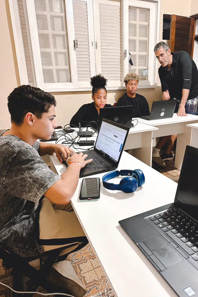 Aula de inglês
