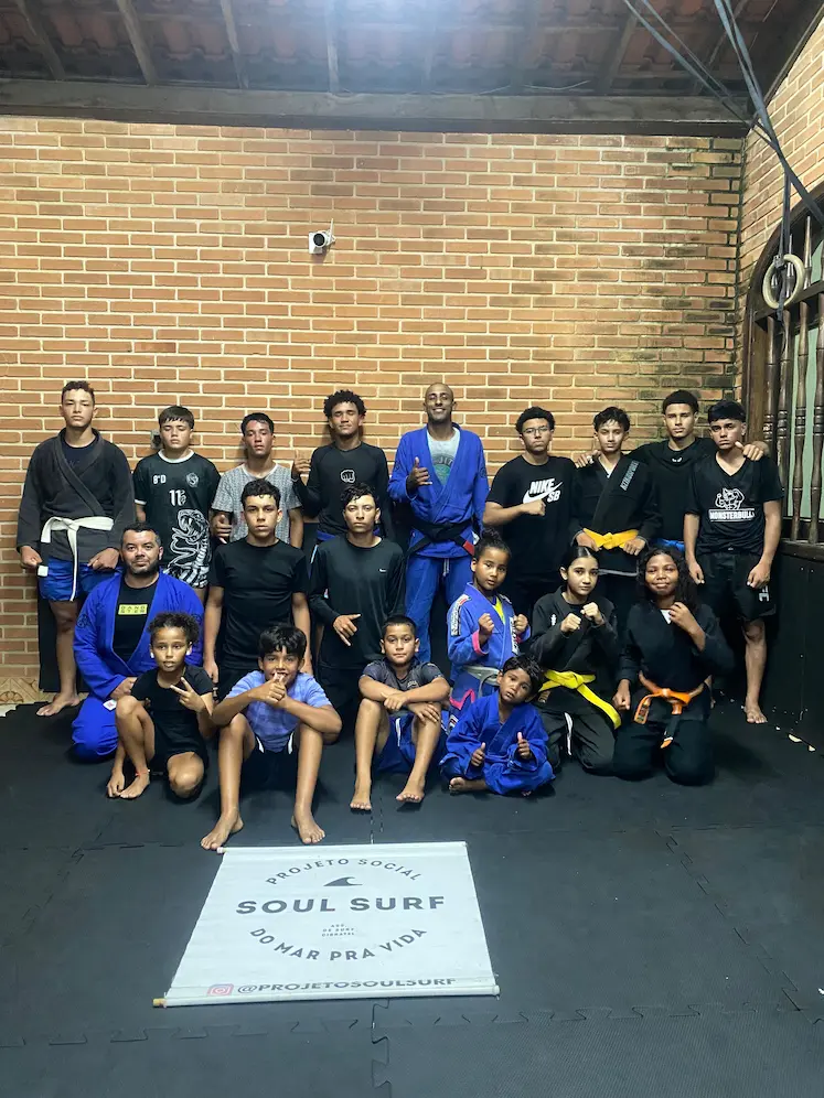 Aula de Jiu-jitsu